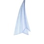 Transparente Bagnoxx Duschdichtung 135° für 8mm Glas, Anschlagdichtung für Dusche.