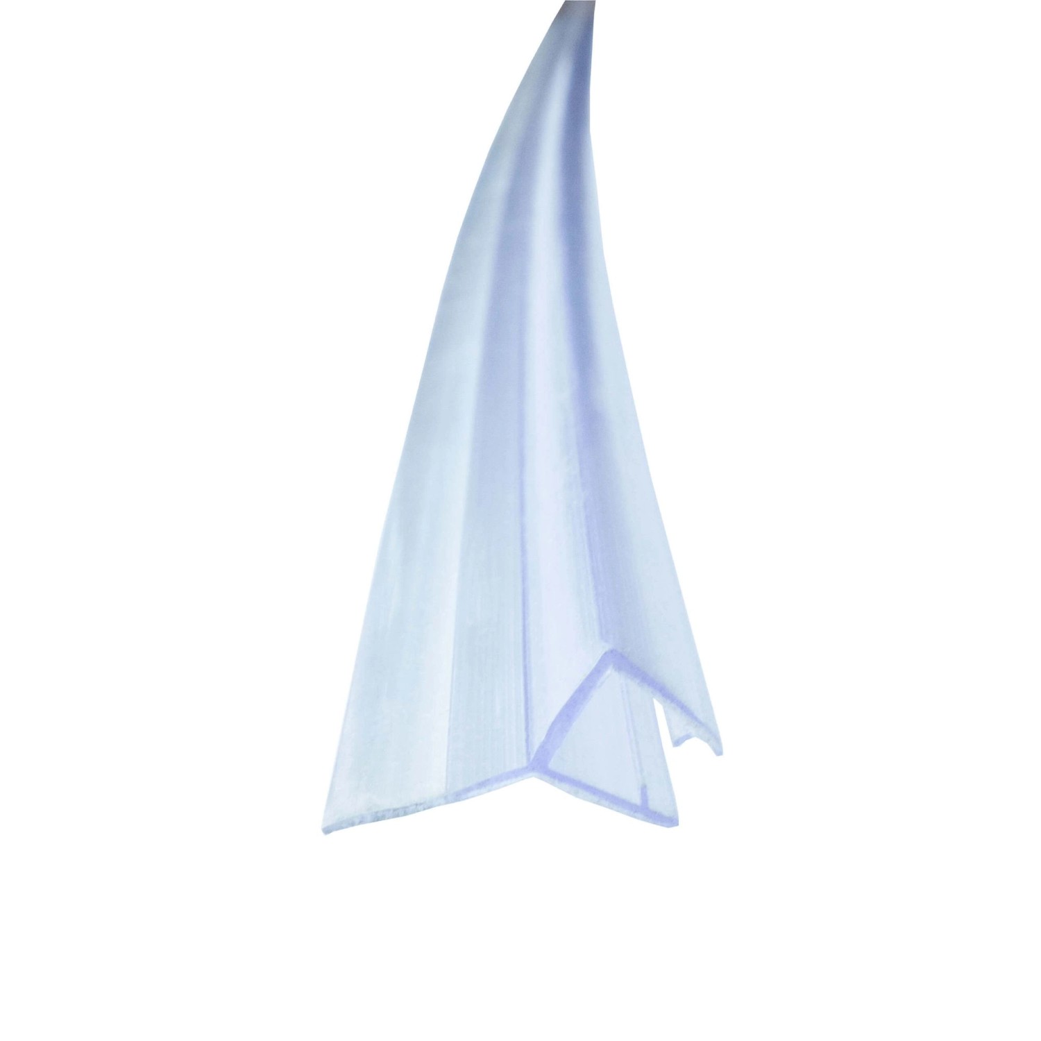 Bagnoxx Duschdichtung 135 Grad Anschlagdichtung 2m für 8mm Glas Transparent