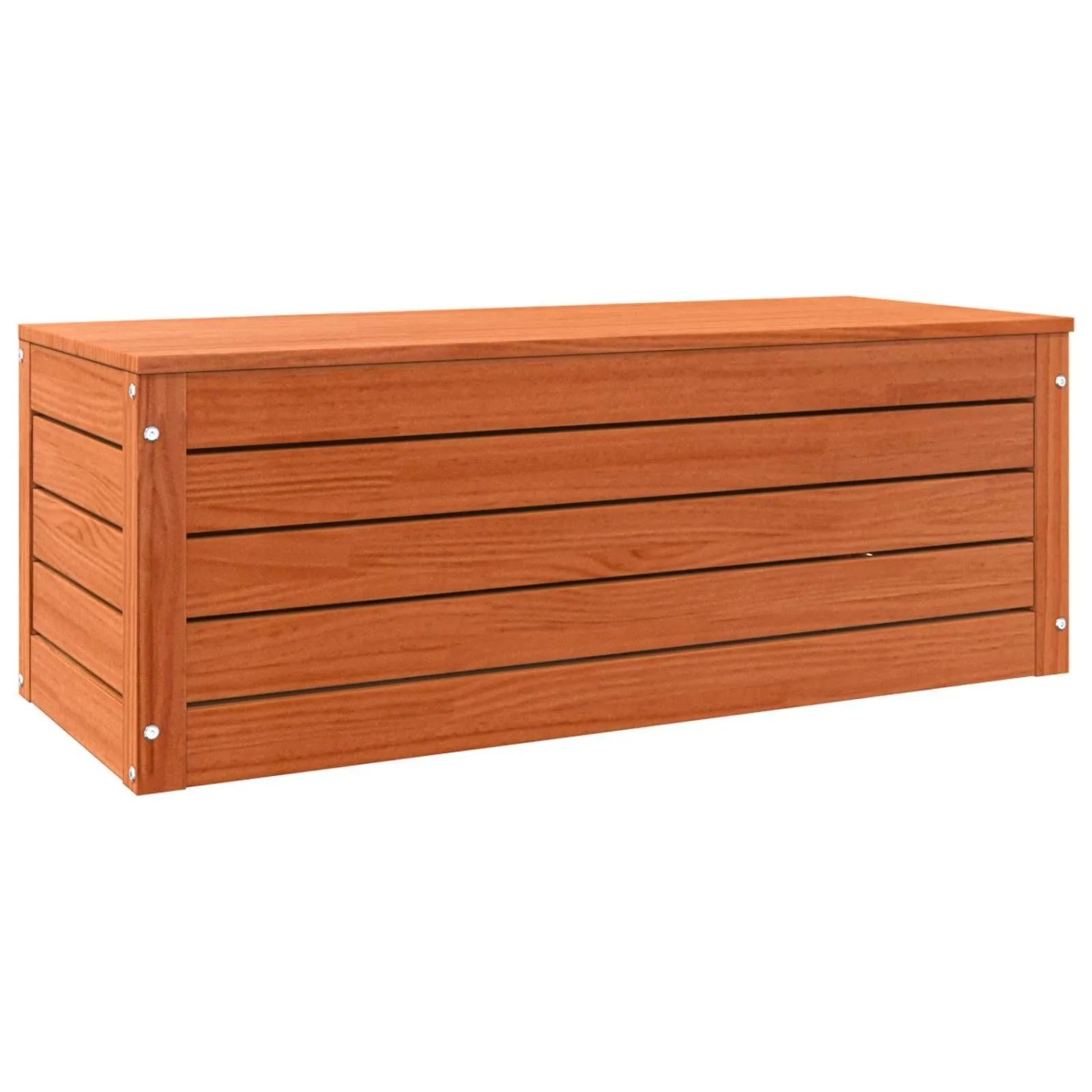 vidaXL Aufbewahrungsbox mit Speicher Wachsbraun 89 x 36,5 x 33 cm 865368