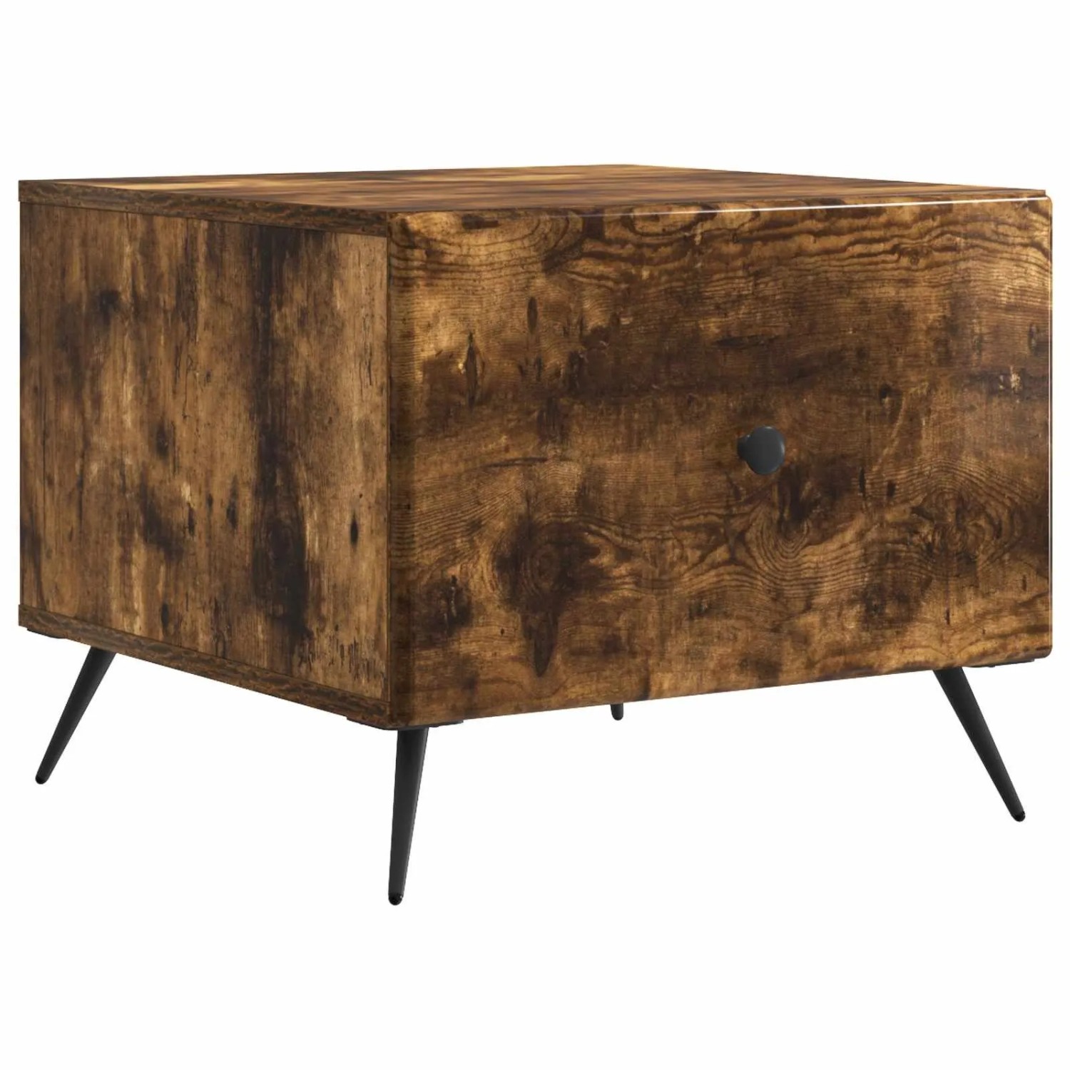 vidaXL Couchtisch Geräucherte Eiche 49 x 50 x 40 cm Holzwerkstoff 895660