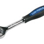 LUX Umschaltknarre 6,3 mm (1/4) Classic mit 2-Komponenten-Griff aus Chrom-Vanadium-Stahl.