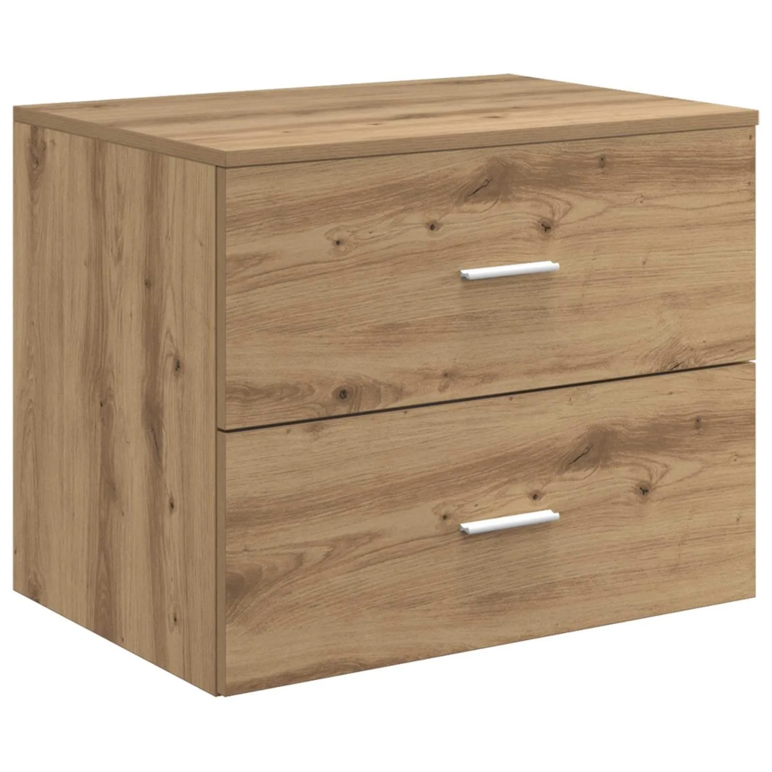 vidaXL Wandaufbewahrung Badezimmer Artisan-Eiche 62,5 x 44,5 x 50 cm 890333