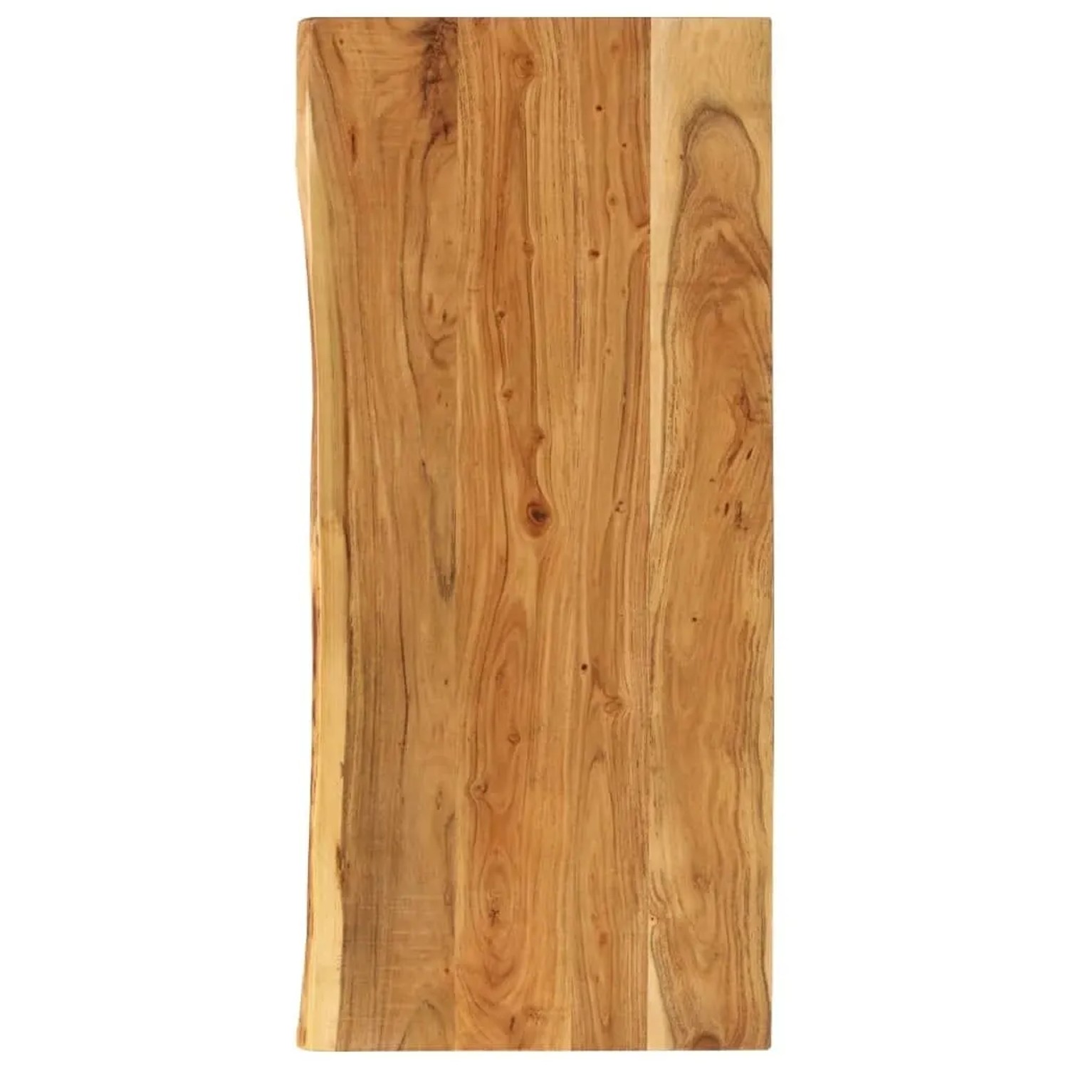 vidaXL Badezimmer-Waschtischplatte Massivholz Akazie 140x52x2,5 cm 286325