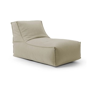 mokebo Outdoor Sitzsack 'Sundowner' in Sand: Bequemer Bean Bag für Garten, Balkon & Terrasse.
