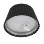 Reality LED-Stehleuchte Suarez, schwarz matt, Ø 13,5 cm. Moderne Akku-Lampe für Innen & Außen.