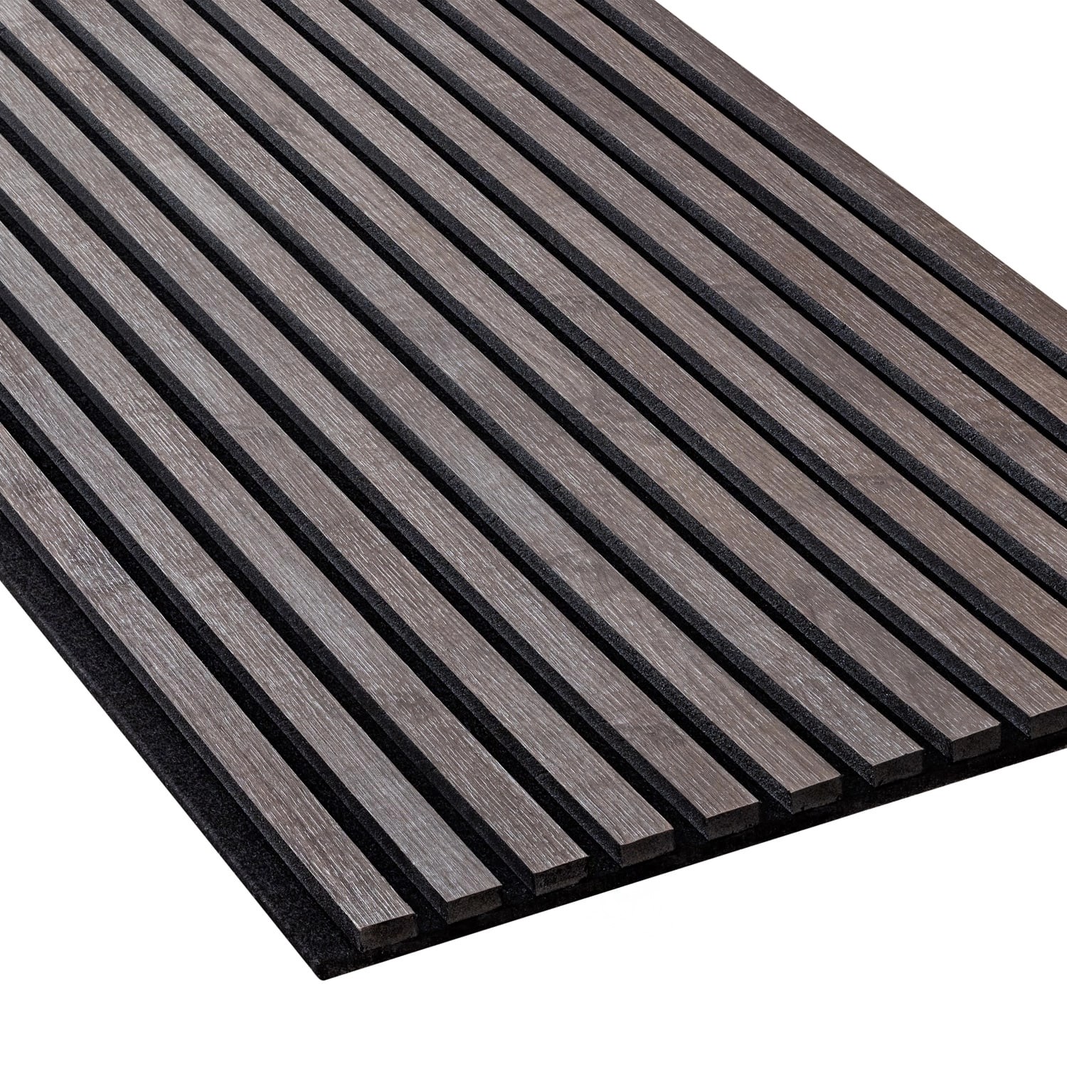 NOEL & MARQUET NMC SELITSTYLE 3D Akustikpanel Lamellenwand Holzoptik Eiche dunkel 240 x 56,5 cm 2400 mm x 565 mm x 19 mm...