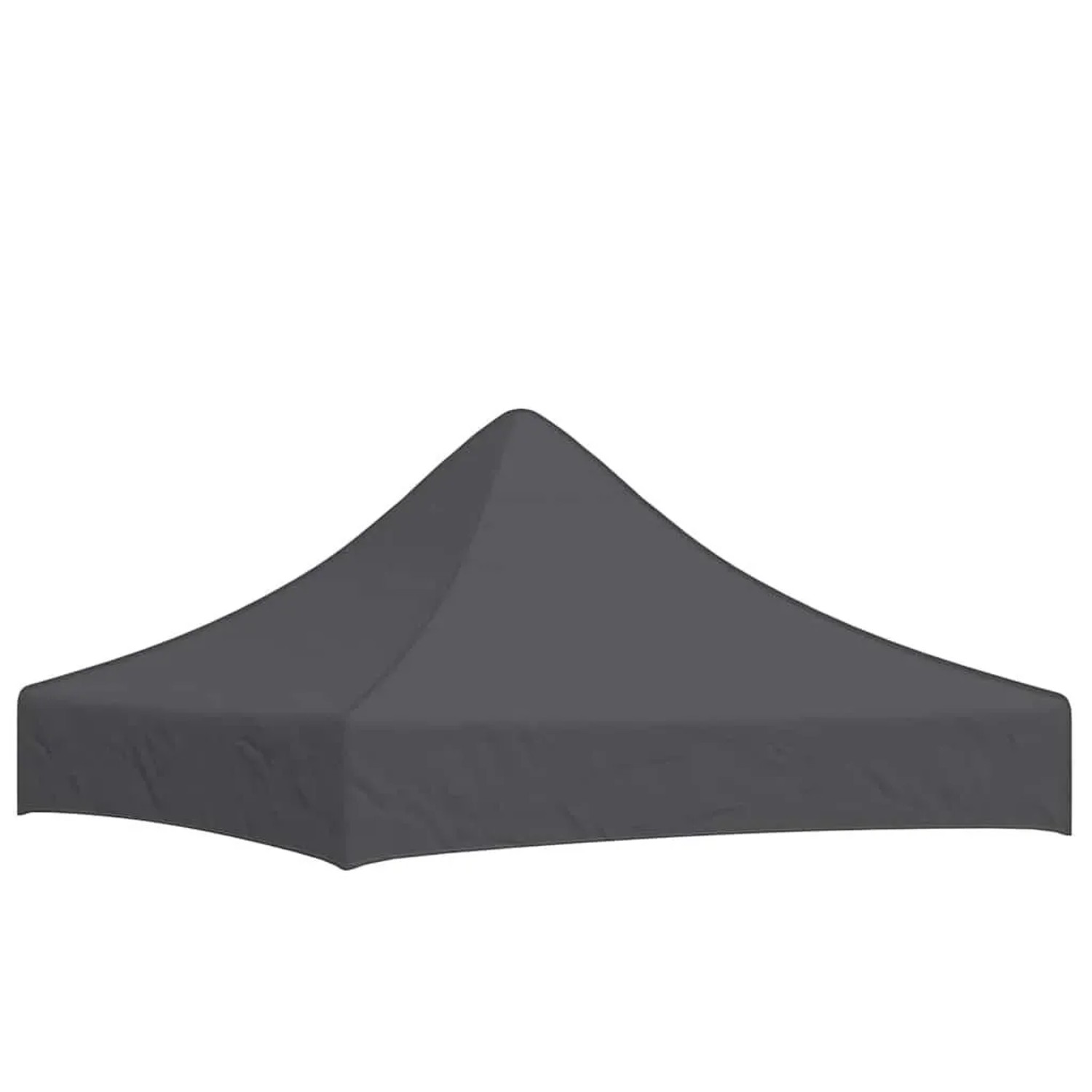 vidaXL Partyzelt-Dach 2x2 m Anthrazit 270 g/m² 315338