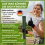 TTL GARDEN Rankstäbe 90cm 10er Set 11mm Kunststoffbeschichtet Pflanzstäbe Rankhilfe Tomatenstab Für Garten Gewächshaus_9