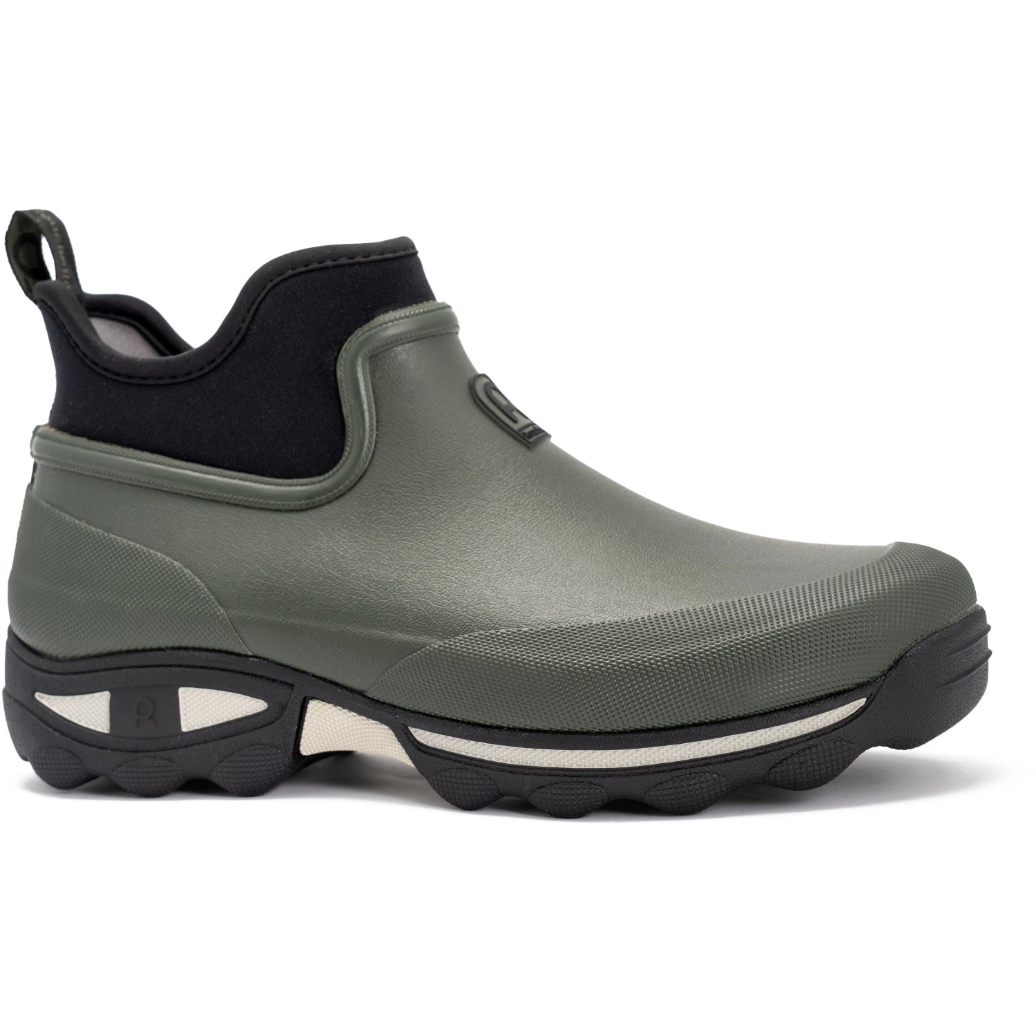 Rouchette Stiefelette Clean Lady Größe 36 Khaki