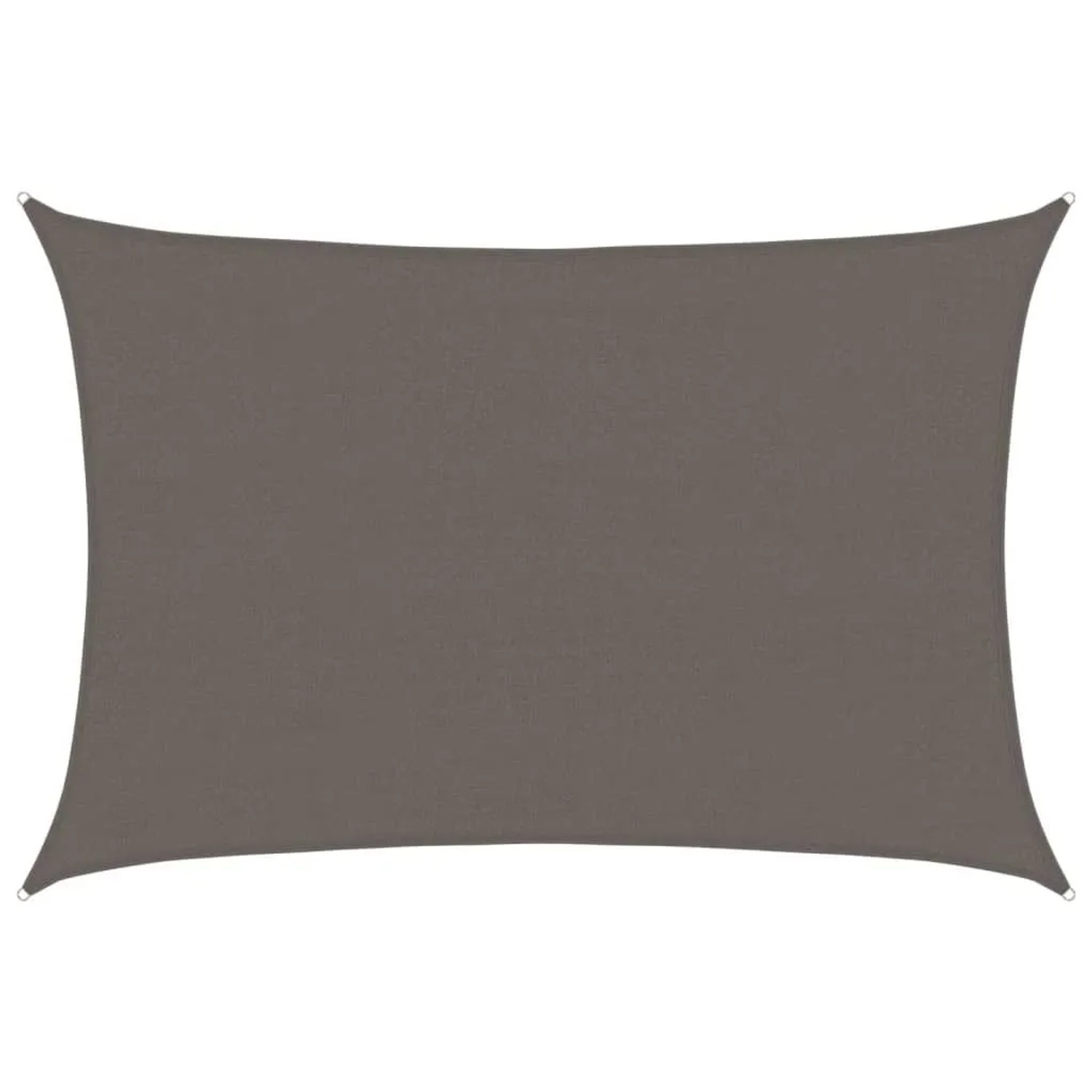 vidaXL Sonnensegel 160 g/m² Anthrazit 4x5 m HDPE 311078