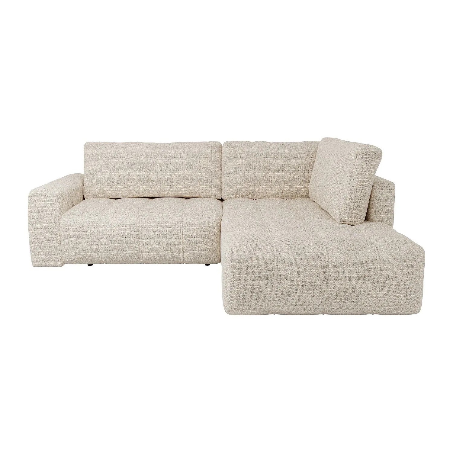 Vente-unique Sofa Ohne Schlafmöglichkeit Loriona Beige 275 cm