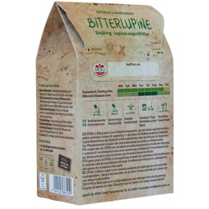 Sperli Gründünger Bitterlupine Packung, einjährig zur Bodenverbesserung und Stickstoffanreicherung.