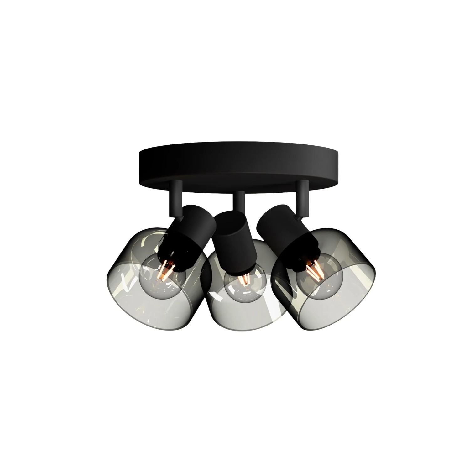 Philips Spot Sleet 3-Flammig 25 W E14 Rund Schwarz