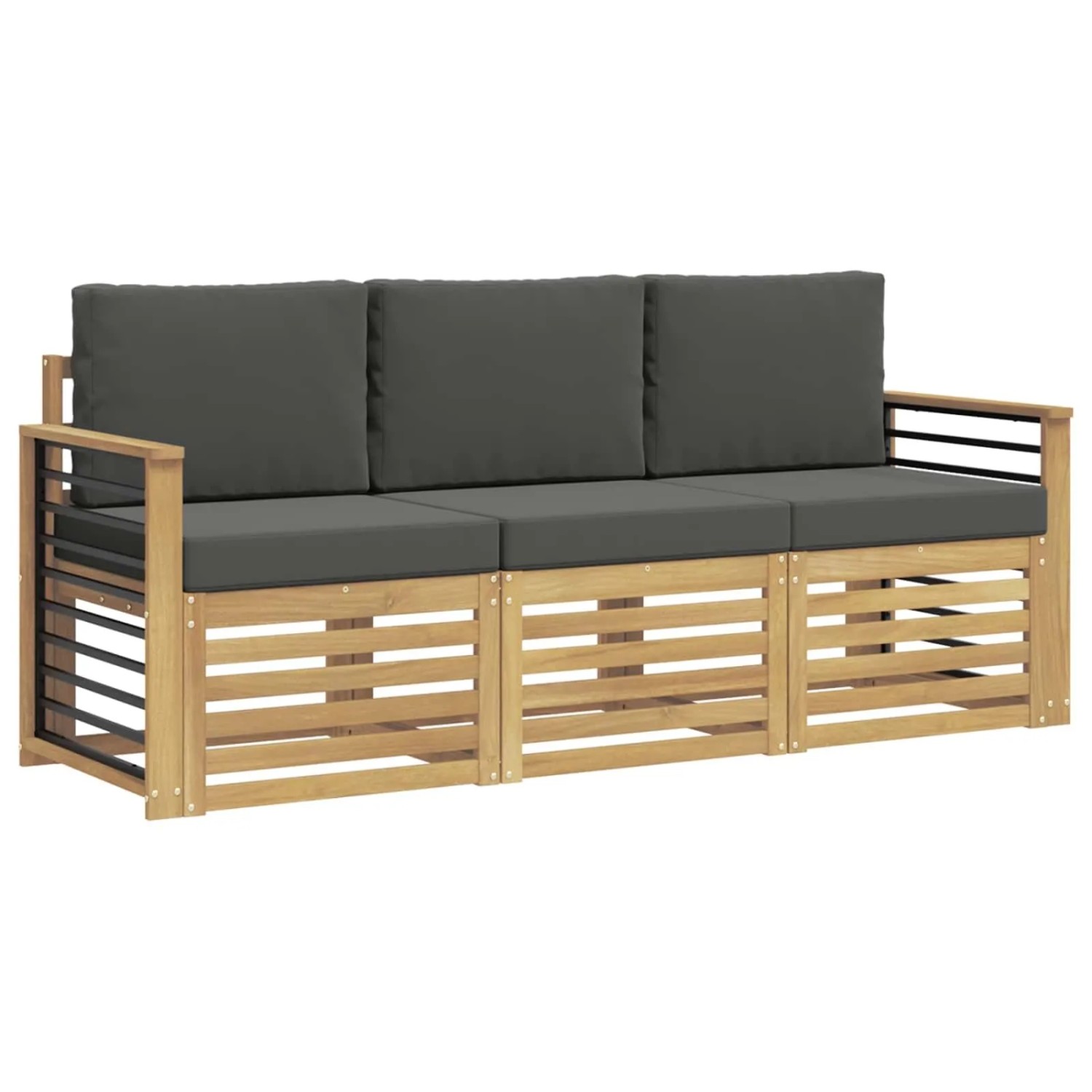 vidaXL Sofagarnituren Massivholz Akazie 3391327
