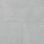 Graue, matte 80x80 cm Bodenfliese aus Feinsteinzeug mit Betonoptik für Innen- und Außenbereich.