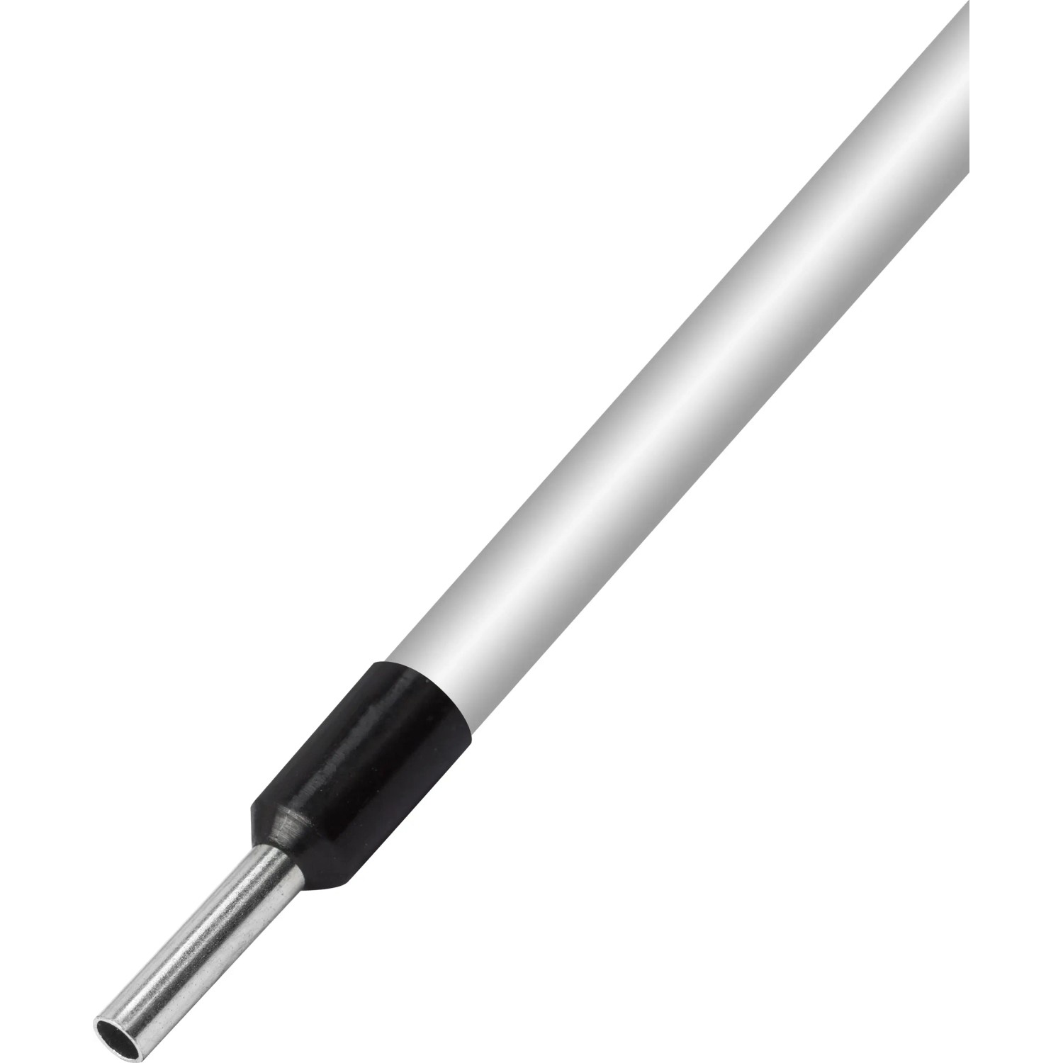 Isolierte Aderendhülse, Ø 1,5 mm, 100 Stück, für sichere Kabelverbindungen.