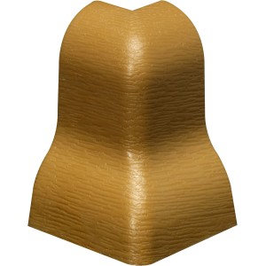 System 8 Außenecke in Eiche für Laminat & Parkett, Detailansicht.