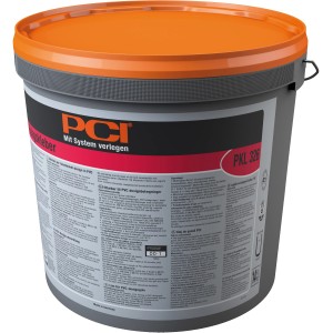 Eimer PCI PVC Design-Belagskleber PKL 326, 14 kg, weiß, für Innenräume.
