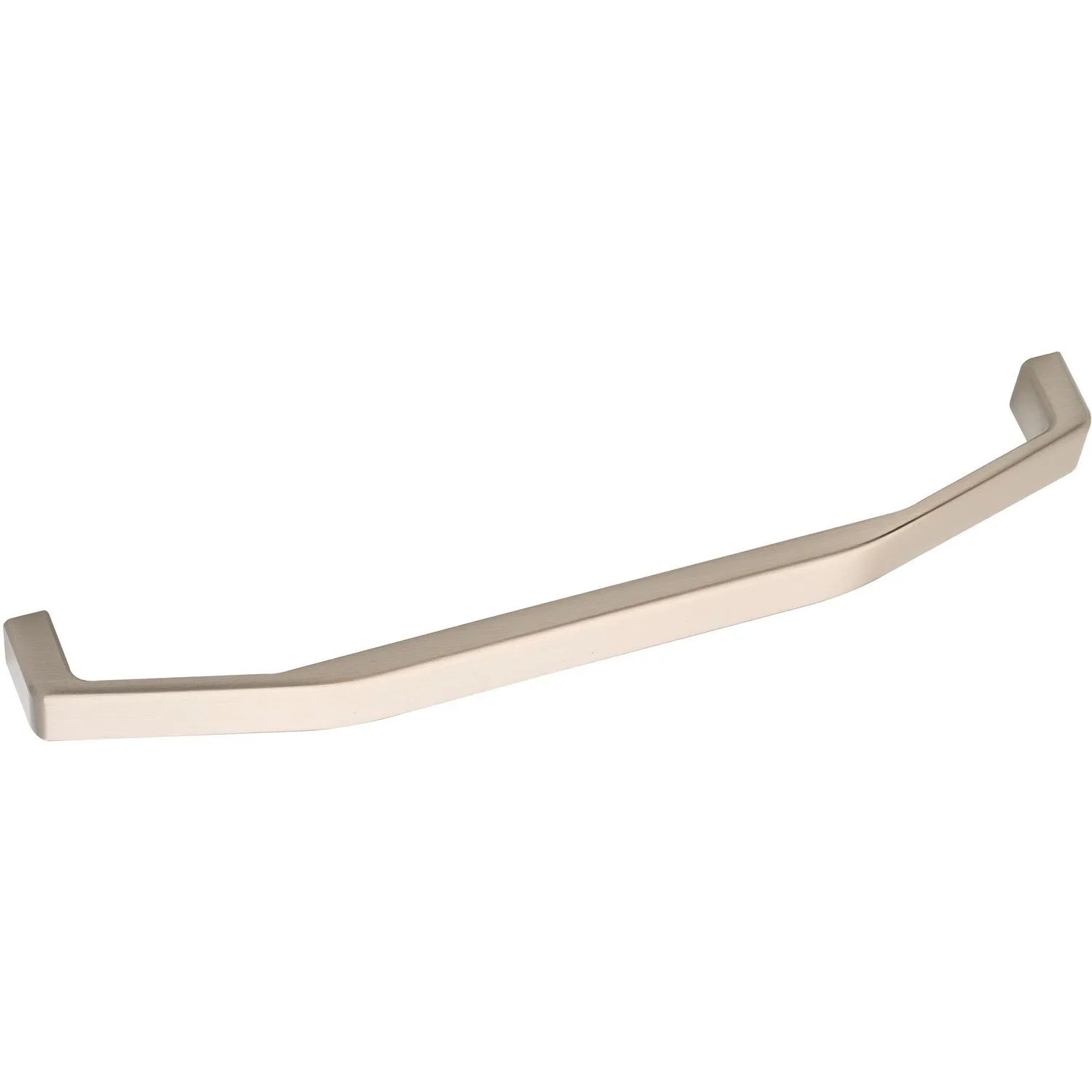 Furnipart Möbelgriff Cool La 192 mm Zinkdruckguss Edelstahl-Effekt