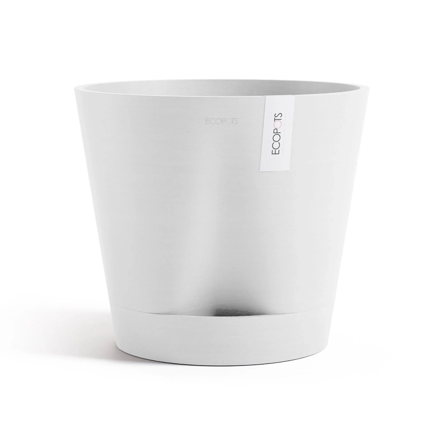 Ecopots Pflanztopf Venice 2 Weiß 40 cm x 35 cm günstig online kaufen