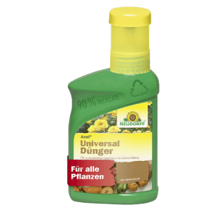 Neudorff Azet Universal-Dünger Flüssig, 250ml Flasche für alle Pflanzen.