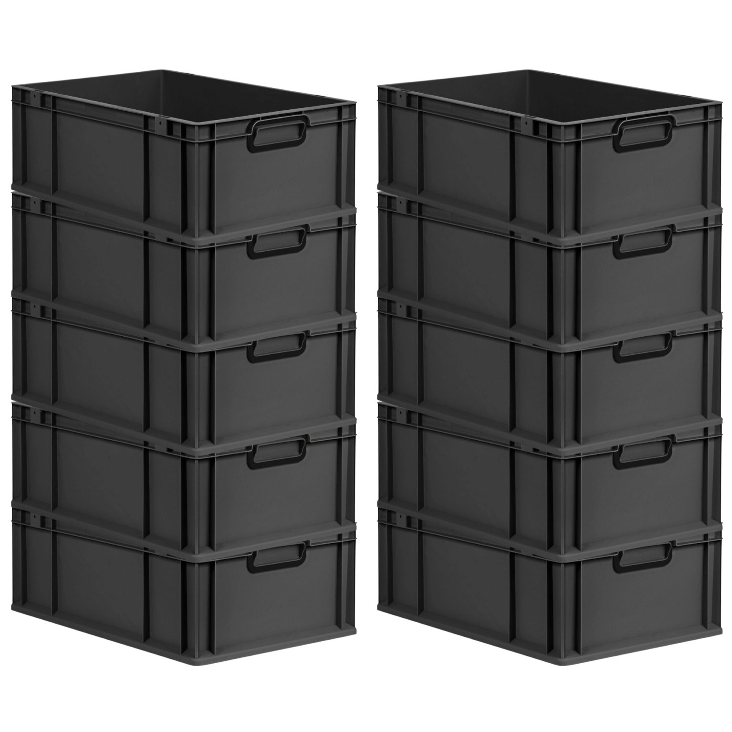 PROREGAL SparSet 10x Eurobox Nextgen Color HxBxT 22x40x60cm 44 Liter Griffe günstig online kaufen