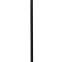 Silberner Gartenstecker mit Edelstahlkugel, 78 cm hoch, für Beet und Kübel.