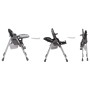 vidaXL Baby-Hochstuhl Grau 10188_3