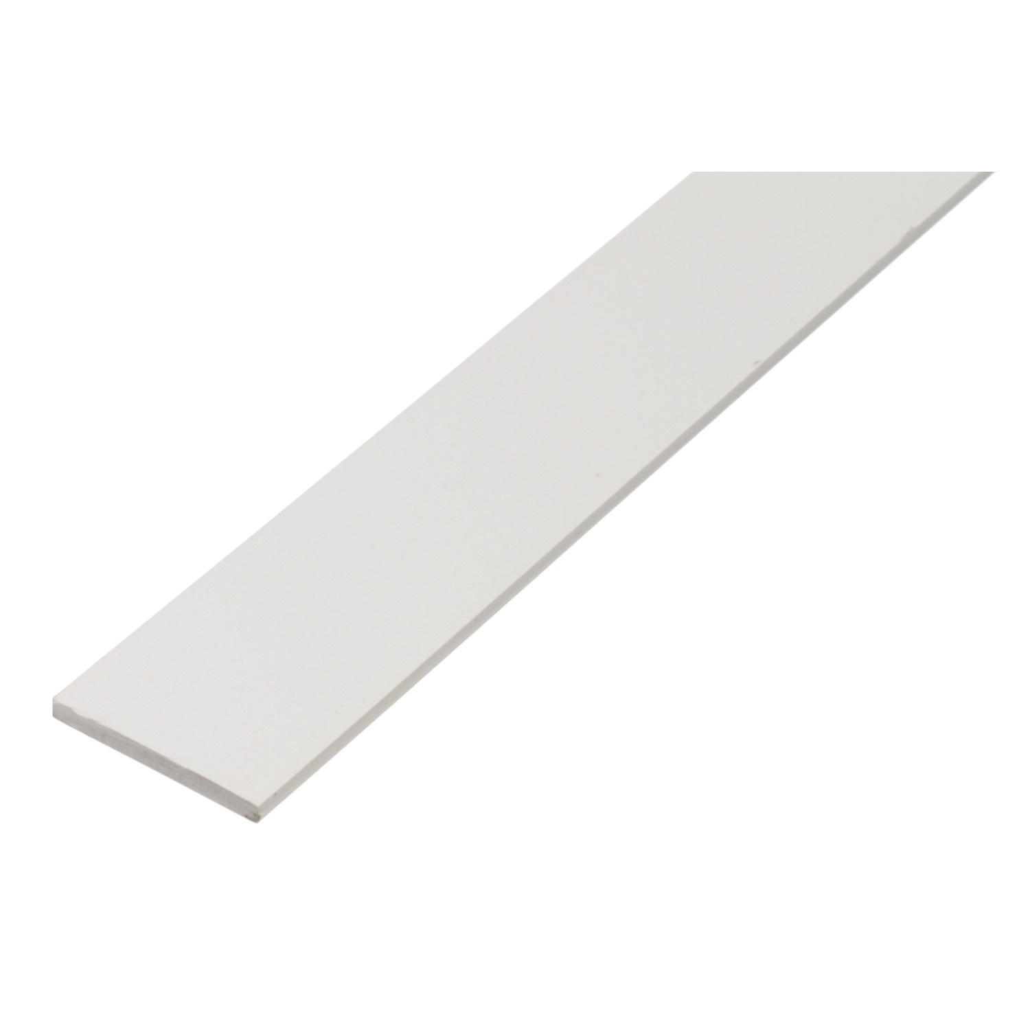 Flachstange Weiß 3 mm x 30 mm x 1000 mm