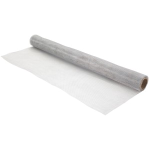 OBI Lichtschachtabdeckung Alu Rolle, 60x120cm, 2er-Pack, zur Insekten- und Laubabwehr.