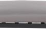 Hocker des Home Deluxe Lounge-Sets Rio L, Aluminium schwarz, Kissen hellgrau.