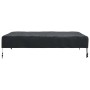 Schwarze vidaXL Tischdecke, 102x102x15 cm, aus Stoff für den Innen- und Außenbereich.