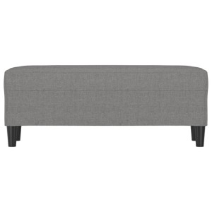vidaXL Sitzbank Dunkelgrau 100x35x41 cm Stoff 349408