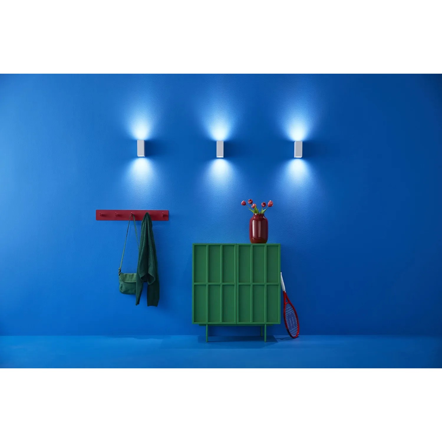 2 Stücke Wandlape LED 16W, Wandleuchte Aussen Innen Odern Wandlapen