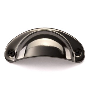 SOTECH Muschelgriff KHEA BA 64 mm Schwarz Verchromt