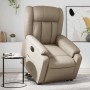vidaXL Relaxsessel mit Aufstehhilfe Elektrisch Cappuccino Kunstleder 3205284_2
