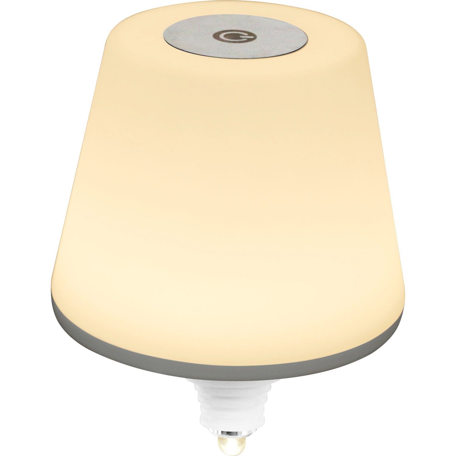 REV Ritter LED Flaschenleuchte Lamprusco mit Akku, RGBW, für stimmungsvolle Außen-Dekoration.