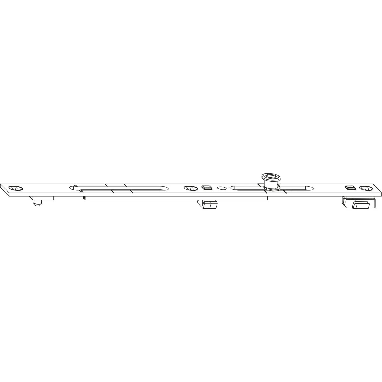 Macomm Stulpverlängerung Fix 1 iS Länge 235mm Silber