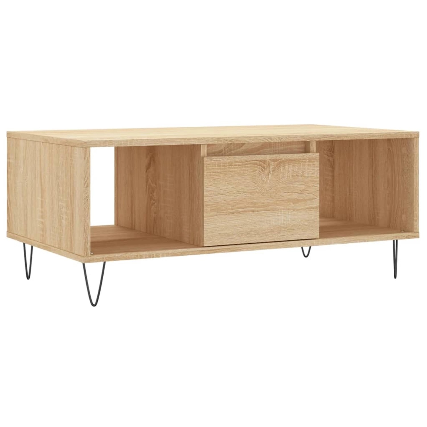 vidaXL Couchtisch Sonoma-Eiche 90x50x36,5 cm Holzwerkstoff Modell 1 günstig online kaufen