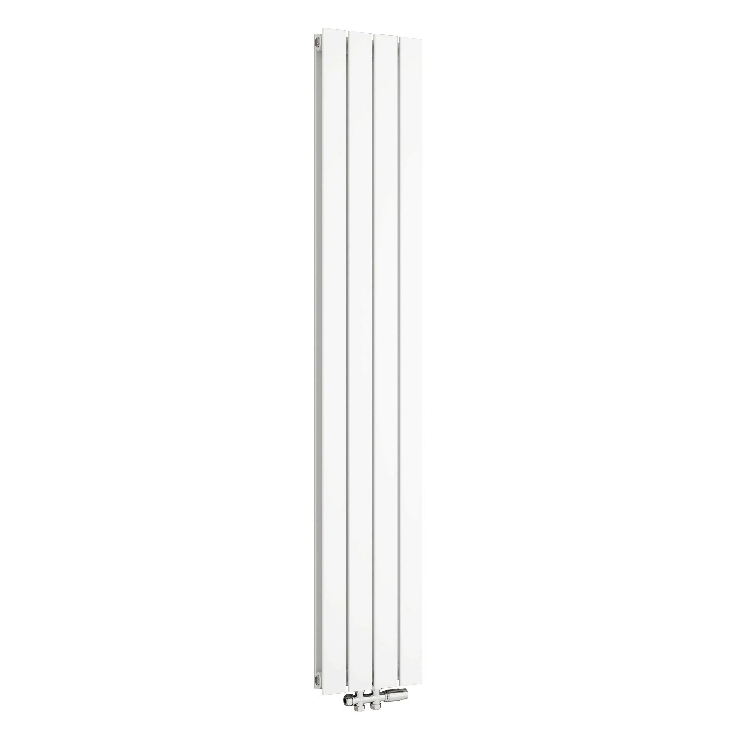 AICA Heizkörper Paneelheizkörper Flachheizkörper Vertikal 180x29cm Mittelanschluss Weiß Doppellagig 1086W