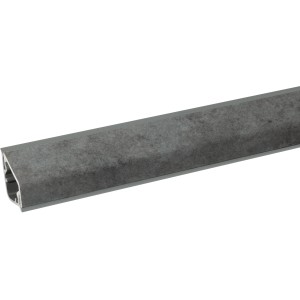 Kaindl Wandabschlussleiste Beton Art, 410cm lang, für Arbeitsplatten. Dekorativ und abdichtend.