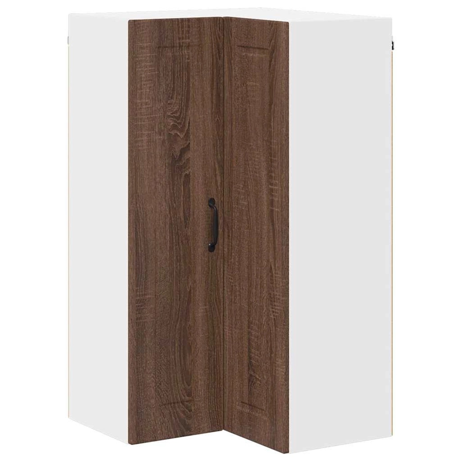 vidaXL Küchenwandschrank mit Regal Braun Eichen-Optik 57 x 57 x 100 cm 8855 günstig online kaufen