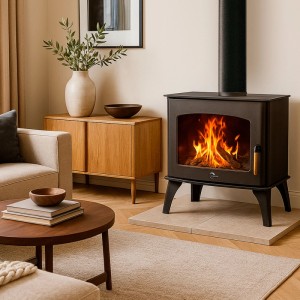 Sannover Holzofen Dita 13,1 kW Holzscheite 63 cm