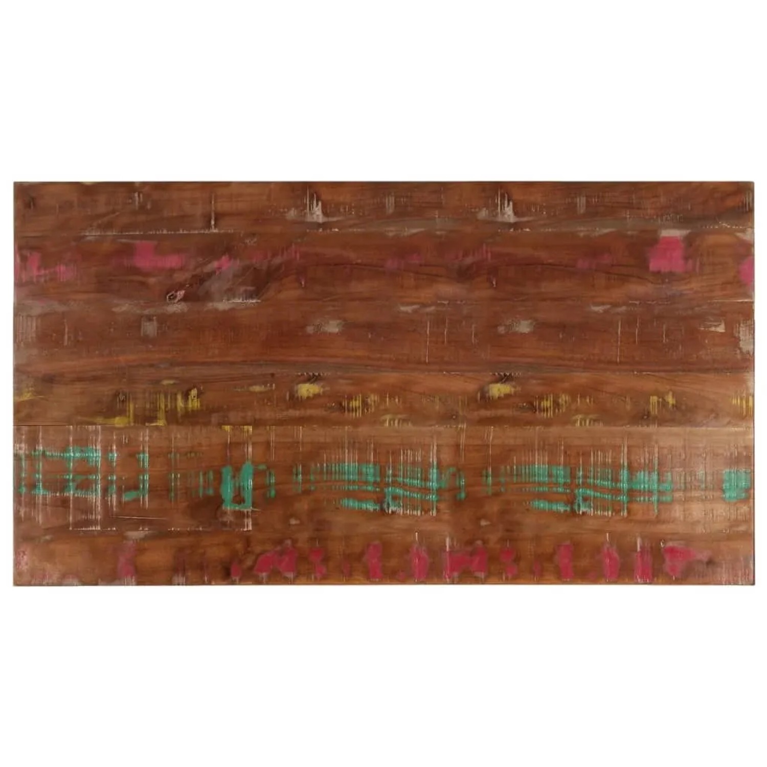 vidaXL Tischplatte 100x70x2,5 cm Rechteckig Altholz Massiv 371075