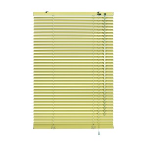 Beige Gardinia Aluminium Jalousie, 70x175 cm, für Fenster, Lichtregulierung.