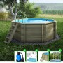 ALTANKA Holzpool Coral 3,25x3,25 Höhe 1,18 m Freistehend BAS7301OSP_2