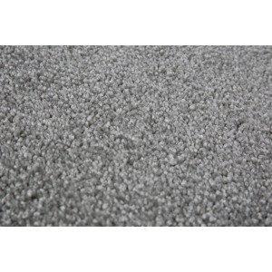 Detailaufnahme: Andiamo Teppich Jerez, 67x140 cm, hellgrau. Moderner, unifarbener Teppich.