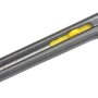 Stanley Cutter Interlock 9 mm: Graues Messer mit gelbem Schieber und Metallkorpus.