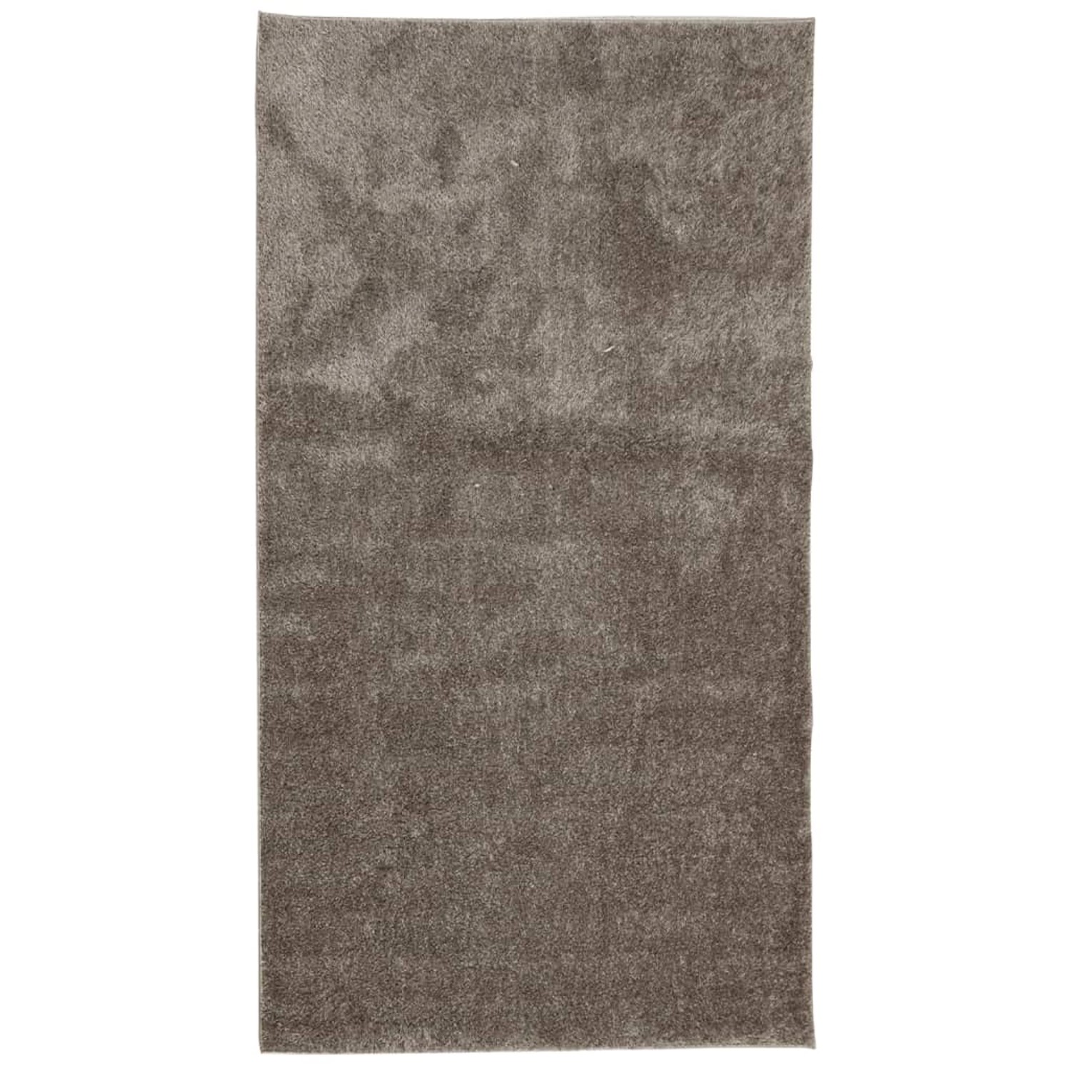vidaXL Teppich Istan Hochflor Glänzend Grau 80x150 Cm 1954574 günstig online kaufen