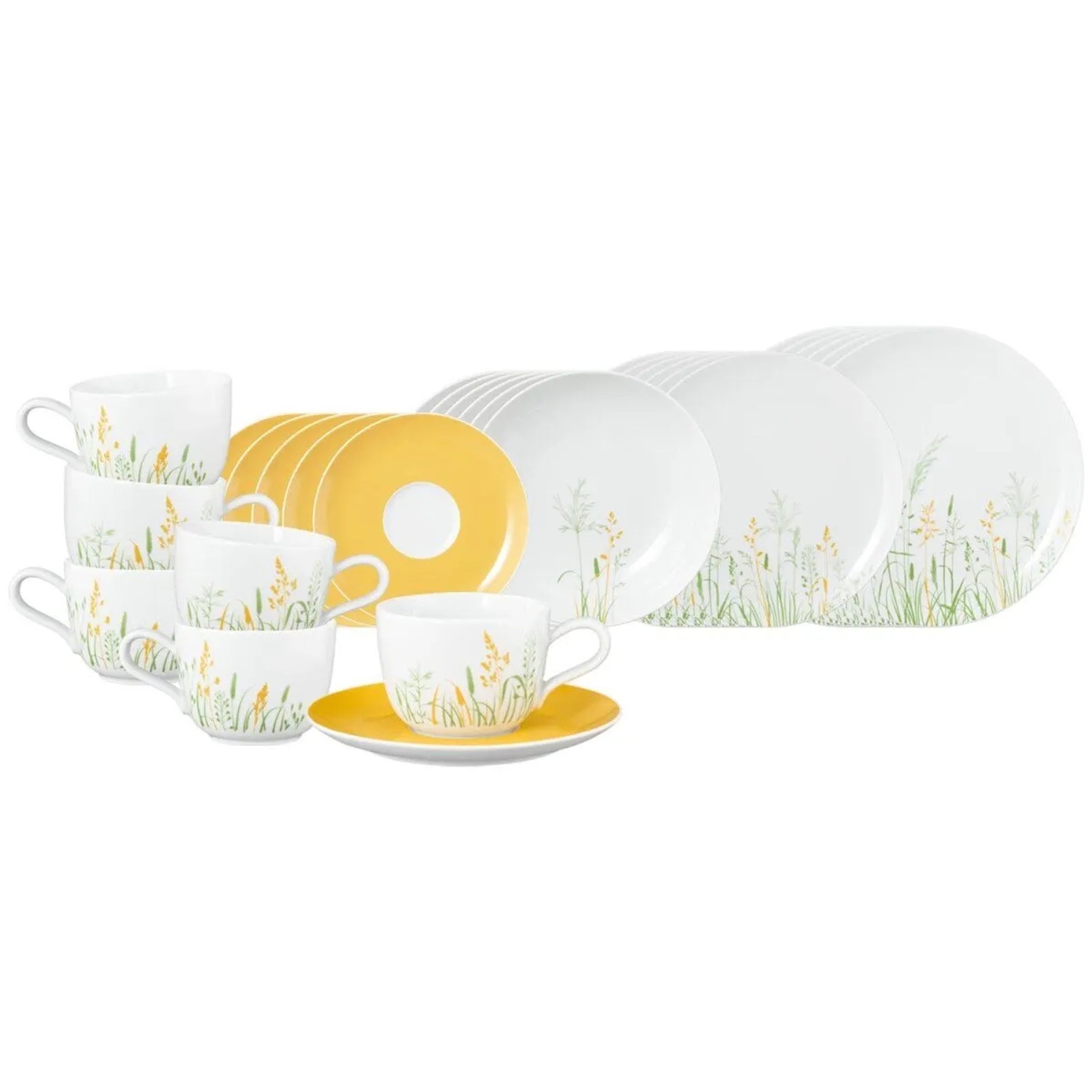 Seltmann Weiden Liberty Meadow Grasses Kombiservice 30-teilig Curry